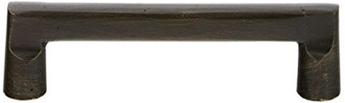 Emtek 86334 Mb Bronce Ferrocarril Cab Pull De 4 Pulgadas