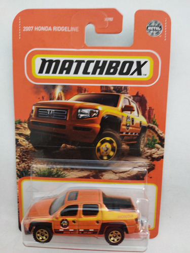 Matchbox 2007 Honda Ridgeline 96/100 Camioneta Pick Up