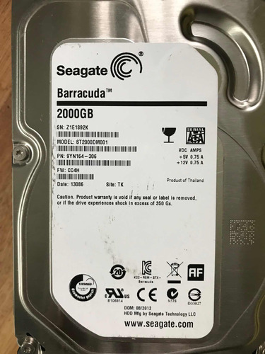 Discos Hdd 2000mb