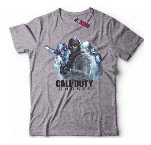 Remera Call Of Duty Ghosts  Ca37 Dtg Premium