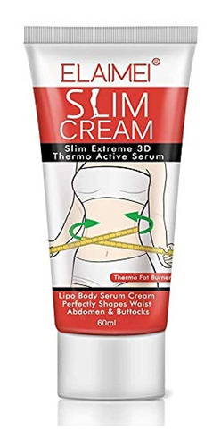 Crema De Adelgazamiento Caliente Eliminación De Celulitis