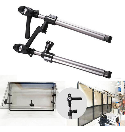 2x Varillas De Soporte Para Ventana Rv, Puntal De Elevación
