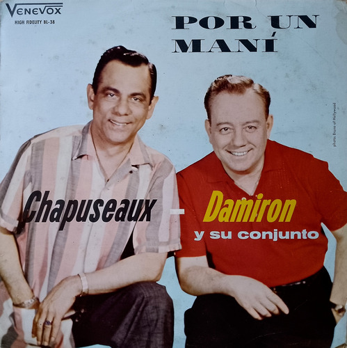 Damiron Y Chapuseaux - Por Un Mani. Lp, Vinilo.