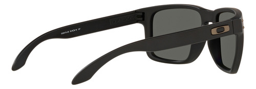 Óculos de Sol Oakley Holbrook XL Matte Black Lentes Prizm Black Polarizada OO9417-0559