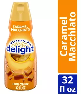 Delight Coffee Creamer Caramel Macchiato 946ml Importado