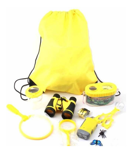 11 Pieces Outdoor Camping Explorer Kit Toys For Kids