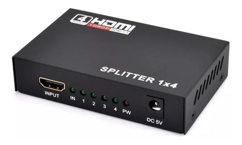Imagen 3 de 4 de Splitter Hdmi 1 X 4 Salidas 1080p