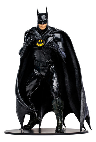 Dc Multiverse The Flash Batman Keaton Estatua Mcfarlane Toys