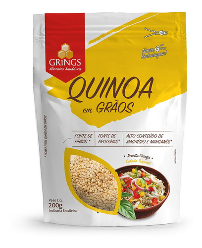 Quinoa Em Grãos Grings 200g