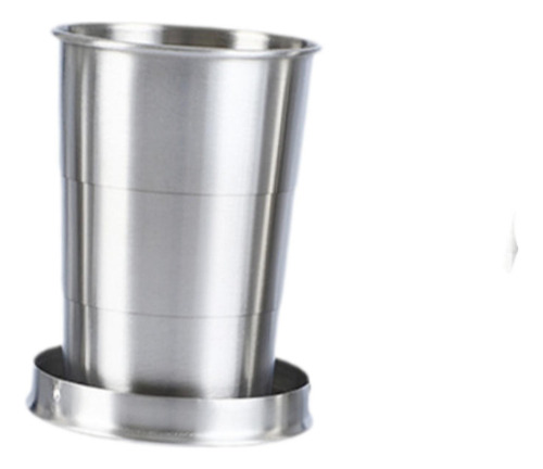 Taza Plegable Con Llavero Plegable Retráctil Para 150ml
