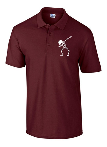 Camiseta  Polo Esqueleto Hombre 