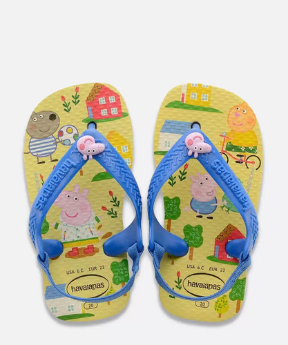 Sandalias Bebé Havaianas Slim Peppa Pig - Colores