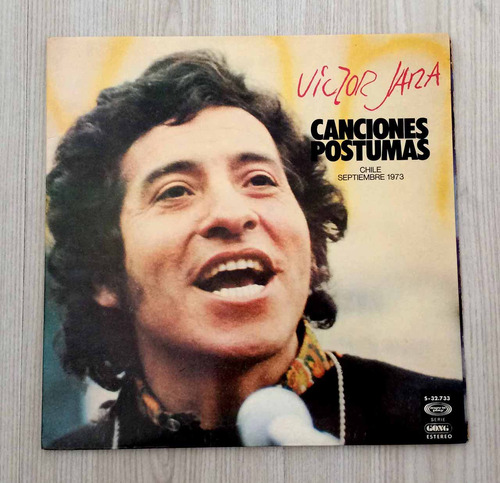 Vinilo Víctor Jara  - Canciones Postumas - Chile Septiembre