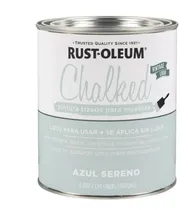 Comprar Pintura Esmalte Rust-oleum 0.9 Lt Chalk Azul Sereno Tizada