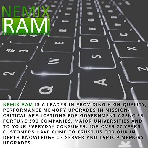 Reemplazo Nemix Ram Ddr3l-1600 Pc3l-12800 De 8 Gb Para Dell