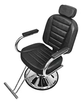 Comprar Poltrona Cadeira Barbeiro Reclinável Moveis Para Barbearia Cor Preto Croco Forma Da Base Redonda
