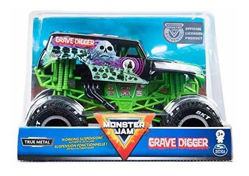 Monster Jam 2020 Grave Digger Official 1:24 Scale Diecast Mo