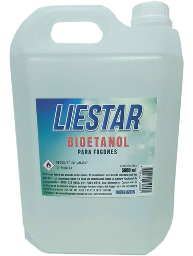 Fogonero Biohogar Bioetanol 20 Litros