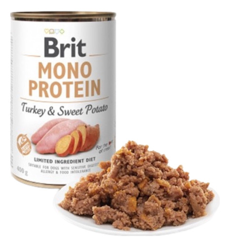 Brit Care® Alimento Mono Protein Turkey & Sweet Potato 400g