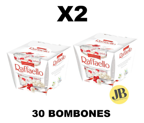 Bombones Raffaello Canasta 150g X2paquetes De 15unds (30und)