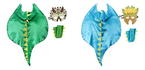 Disfraz De Dinosaurio De Dibujos Animados De 2 Piezas