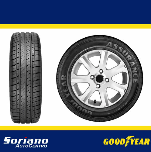 Imagen 2 de 8 de Juego De 2 Cubiertas Goodyear 165/70 R13 79t Assurance