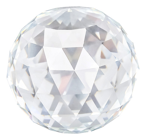 Prismas De Cristal Transparente Con Forma De Bola De Cristal