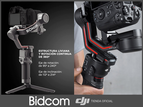 Imagen 6 de 10 de Estabilizador De Cámara Ronin Dji Rs3 Profesional Gimbal
