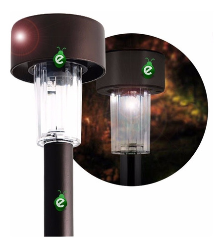 Farol Solar Led Estaca Lampara Sunlight - Mejor Que El Resto