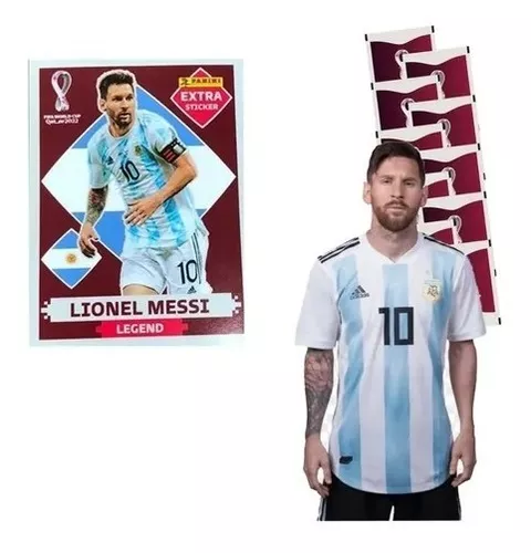 20 Figurinhas Legends Bordô Coleção Completa Copa Qatar 2022