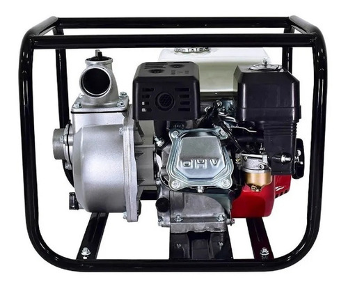 Motobomba Husky 2x2 A Gasolina Agrícola De Riego Motor 6.5hp