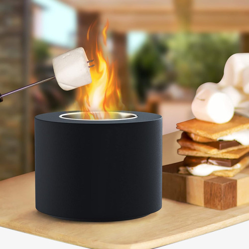 Fogata De Mesa De Hormigón  Mini Chimenea De Etanol Para In