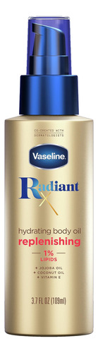 Aceite Corporal Vaseline Radiant X Replenishing Con Lípidos