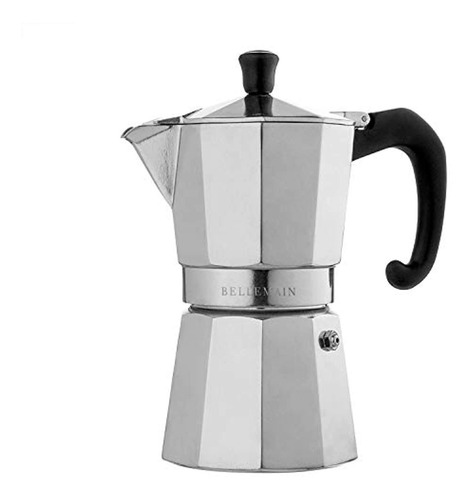 Bellemain - Cafetera Espresso Para 6 Tazas, Moka Pot
