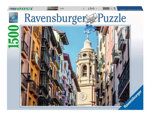 Puzzle Ravensburger Pamplona 16709 1500 Piezas Para Más De 1