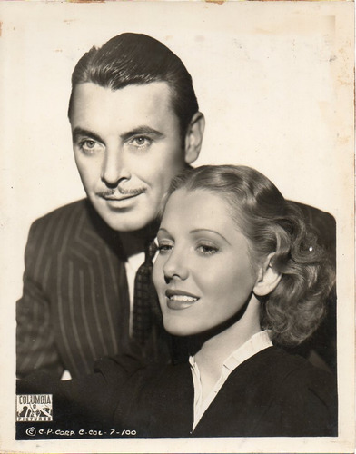 Foto Original George Brent Columbia Pictures Corp.