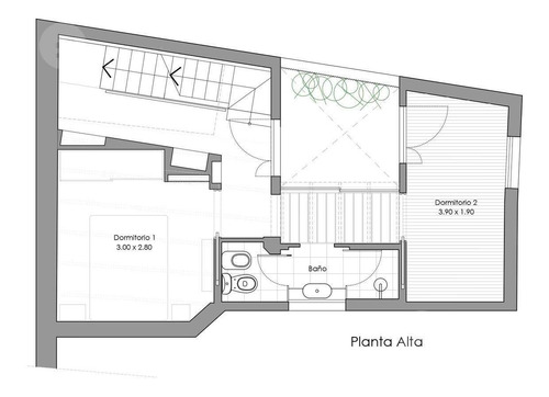 Imagen 29 de 30 de Venta Ph Dúplex Sin Expensas 2 Amb Más 1 Office Room, Patio Y Terraza Refaccionado A Nuevo Chacarita