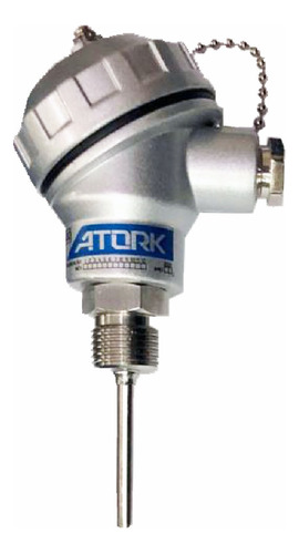 Sensor Pt100 Duplo Cabeçote 6 Fios Atork, 100mm