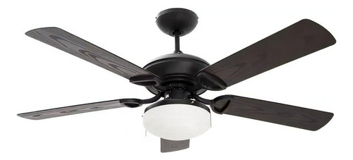 Ventilador Techo Dec C/luz 52 Janeiro Masterfan Blanco/choco Color De La Estructura Chocolate Cantidad De Aspas 5 Diámetro 52   Material De Las Aspas Abs