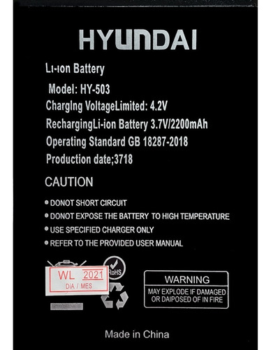 Bateria Pila Hyundai E503f Original