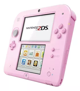 Nintendo 2ds Standard Color Rosa 64gb Liberado
