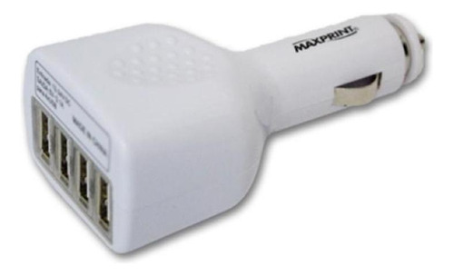 Carregador Veicular Usb - 4 Portas Usb 3.1a Maxprint 52417