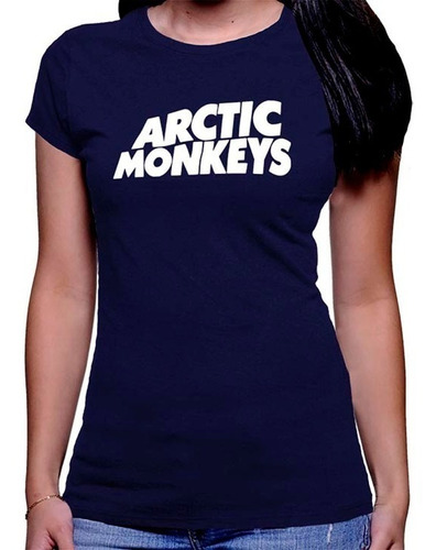 Camiseta Premium Dtg Rock Estampada Impresa Arctic Monkeys