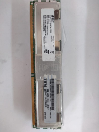 Imagem 4 de 4 de Memória Ibm Ddr2 2gb Pc2 5300f 39m5790 38l5905 398707-251