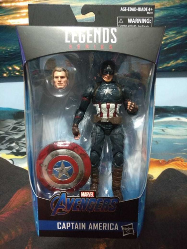 Capitan America Digno Avengers Endgame Marvel Legends Nuevo