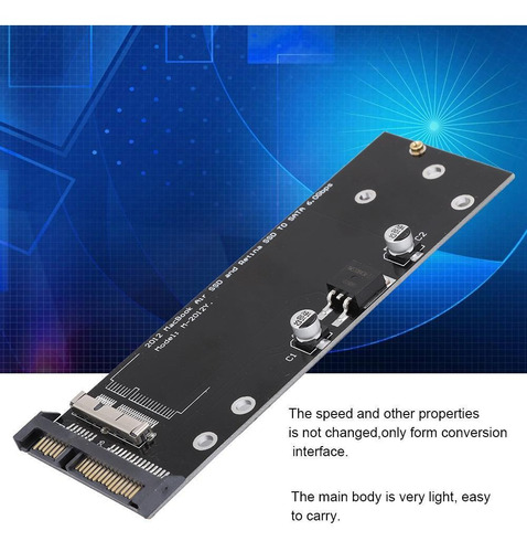 Ssd Para Sata Adapter Converter Card Para 2012 Macbook Pro A