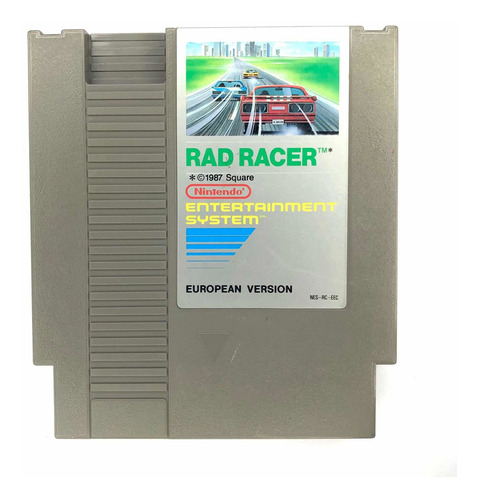 Rad Racer - Juego Original Para Nintendo Nes Pal