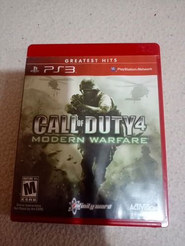 Call Of Duty 4 Modern Warfare Ps3 