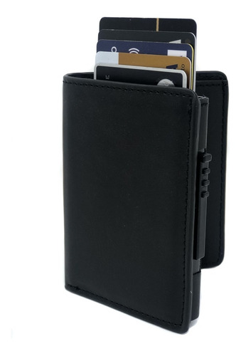 Imagen 6 de 6 de Cartera Moderna Hombre, Con Rfid, Anti Clonación Y Roturas!