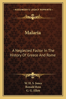 Libro Malaria: A Neglected Factor In The History Of Greec...